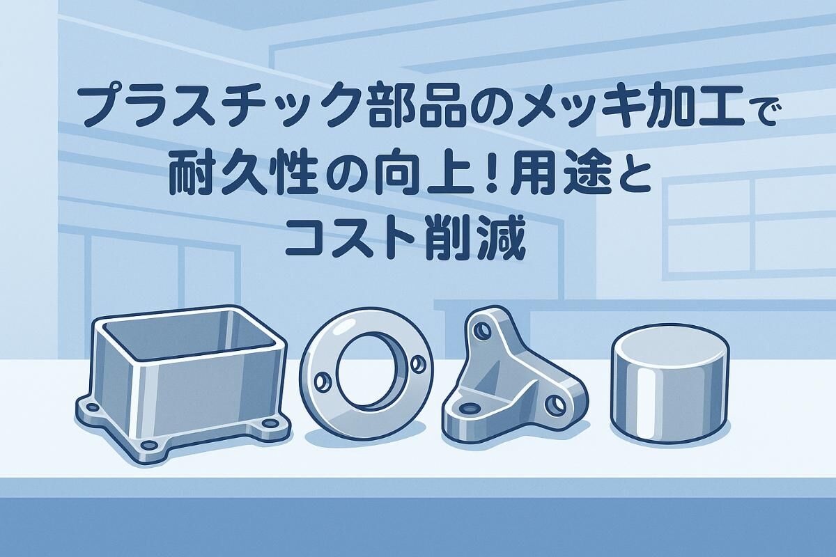プラスチック部品のメッキ加工で耐久性の向上！用途とコスト削減 